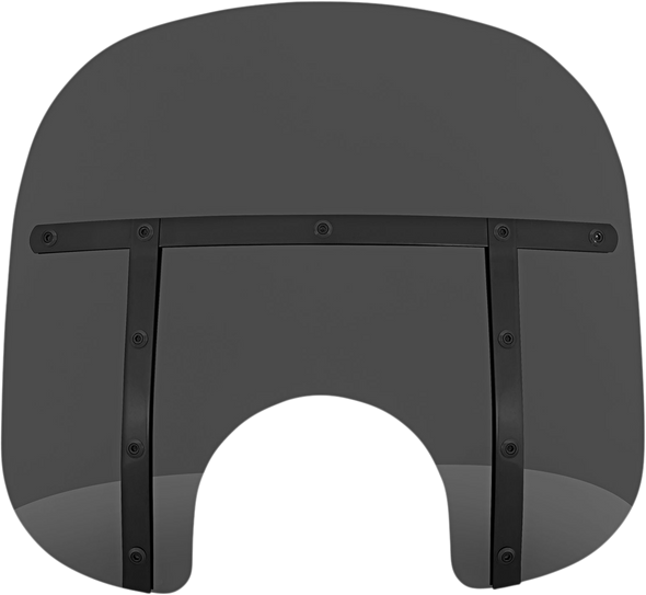 Memphis Shades Fats Windshield - Dark Black Smoke - 13" Meb31110