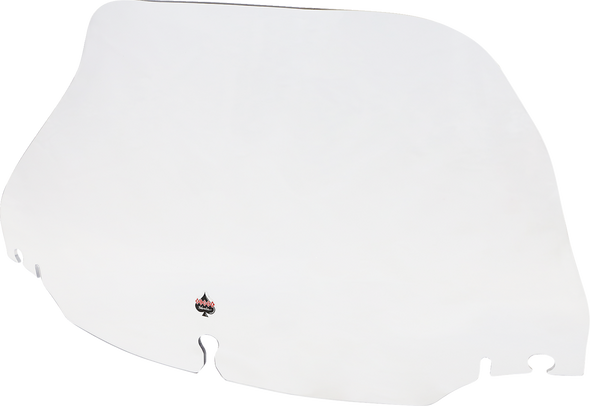 Klock Werks Flare Windshield - 10-1/2" - Clear Kww-01-0619-C