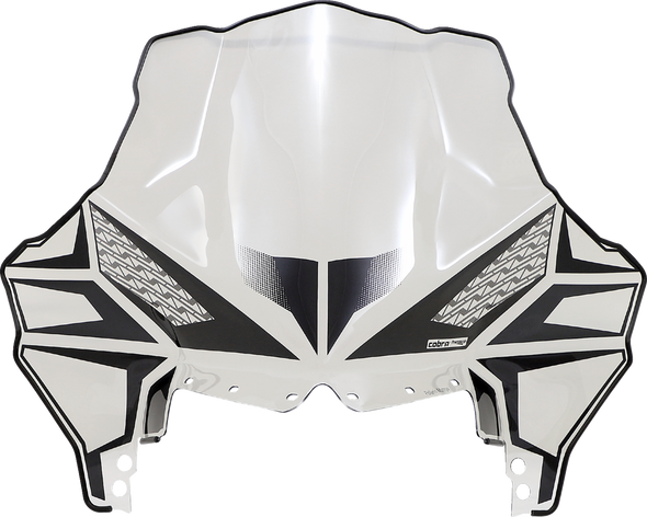 Powermadd Windshield - Tall - 20" - Polaris 14640 Powermadd Windshield - Tall - 20" - Polaris 14640