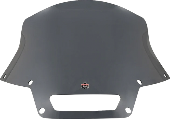 Klock Werks Flare Windshield - 8" - Dark Smoke - Fxlrst Kww-02-0621