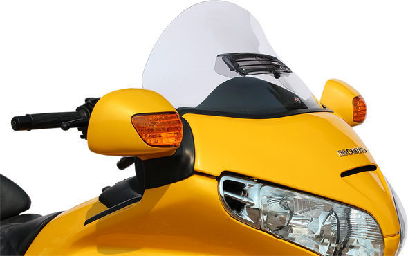 Klock Werks Flare Windshield - 14" - Clear - Gl Kww-06-0258