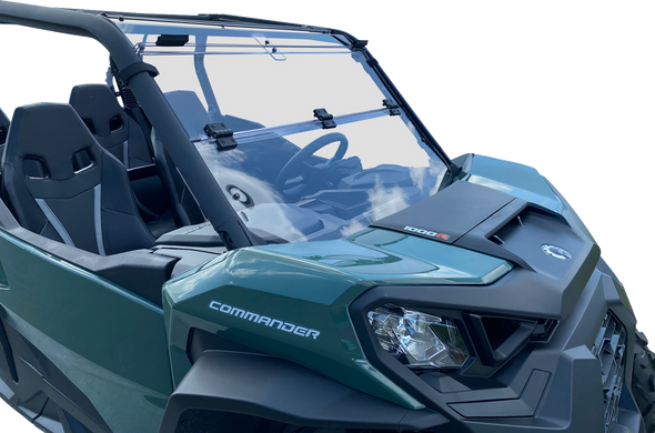 Moose Utility Full Folding Windshield - Deluxe - Can-Am V000292-12200M