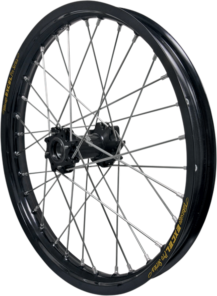 Excel Wheel Assembly - Pro Series - 32 Spoke - Front - Black Hub/Rim - 21X1.6 2F1Ak40