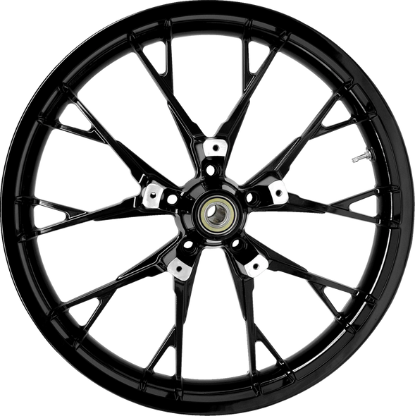 Coastal Moto Wheel - Marlin - Front - Dual Disc/Without Abs - Black - 21X3.5 3D-Mar213Sb