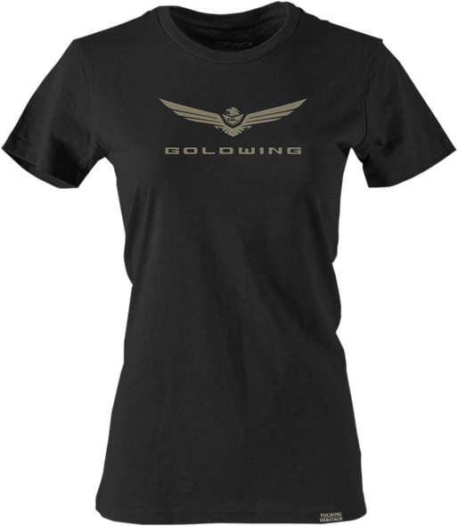 Factory Effex Women'S Goldwing 2 T-Shirt - Black - Large 25-87854