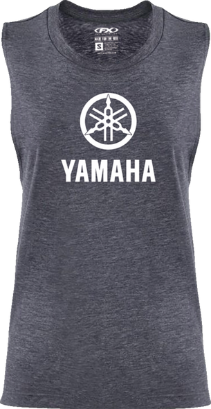Factory Effex Women'S Yamaha Idol Muscle Tank Top - Heather Navy - Small 27-87250
