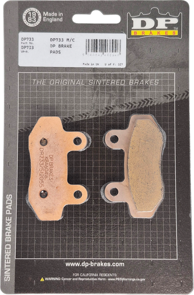 Dp Brakes Sintered Brake Pads - Surron Dp733