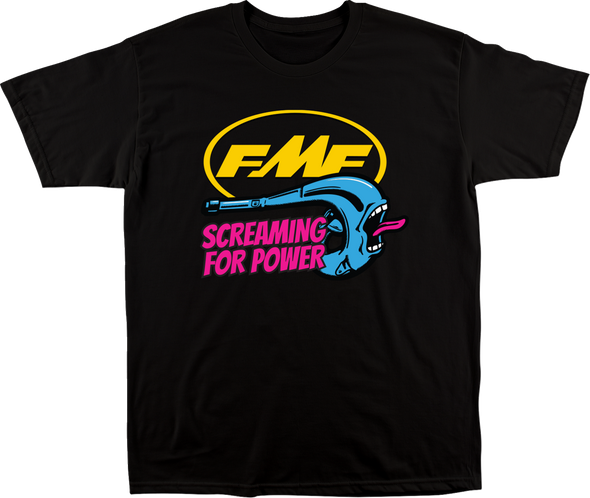 Fmf Youth Screaming T-Shirt - Black - Large 12215