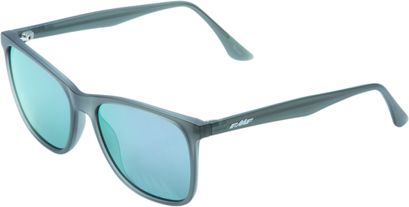 Fmf Origins Sunglasses - Matte Crystal Smoke - Purple Mirror Lens F-61504-262-01