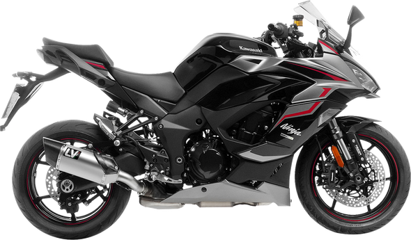 Leovince Lv-14 R Slip-On Muffler - Titanium - Kawasaki Ninja 1000 15602Tu