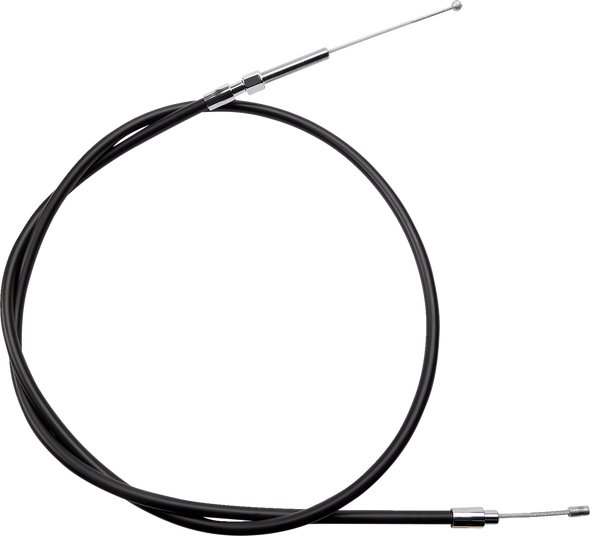 Drag Specialties High-Efficiency Black Vinyl Clutch Cable - 58-9/16"