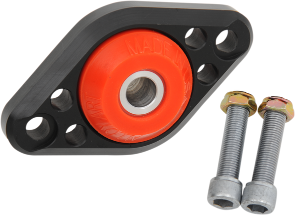 Alloy Art Motor Mount - Black - Flt Gtmm-2
