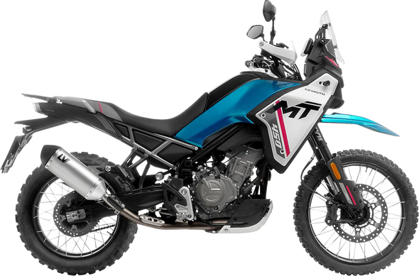 Leovince Lv-14 Black Edition Slip-On Muffler - Cfmoto 450 Mt 15612Bu