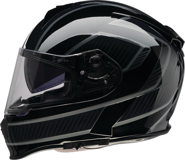 Z1R Warrant Helmet - Amplify - Black/Gray - 2Xl