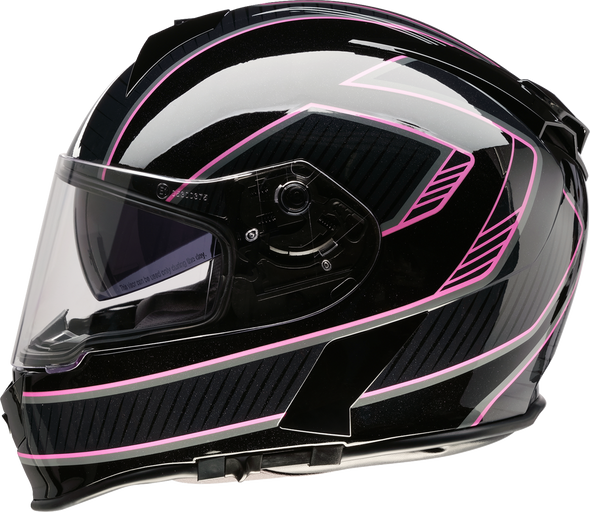 Z1R Warrant Helmet - Amplify - Black/Pink - Small