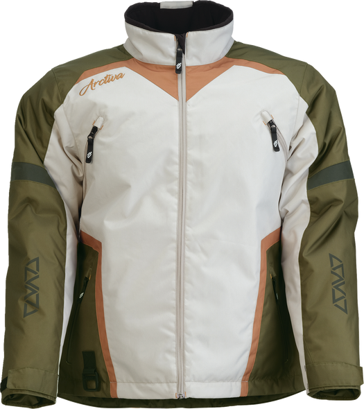 Arctiva Women'S Pivot 8 Jacket - Green/Tan - Medium
