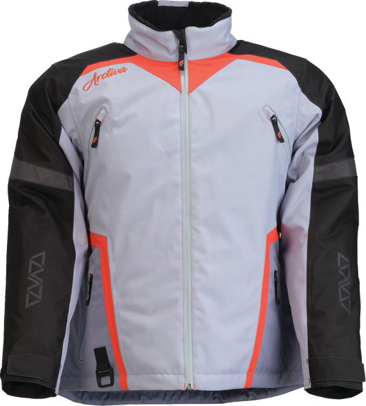 Arctiva Women'S Pivot 8 Jacket - Gray/Coral - Xs
