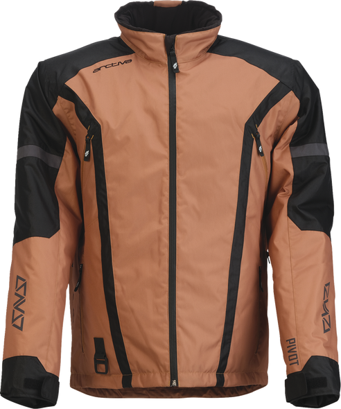 Arctiva Pivot 8 Jacket - Tan/Black - Medium