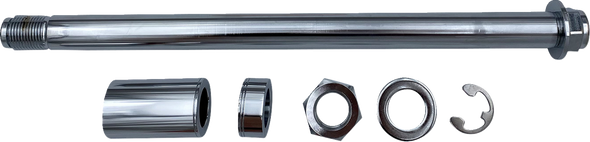 Drag Specialties Axle Kit - Front - Chrome - '18-'23 Breakout/Fat Boy