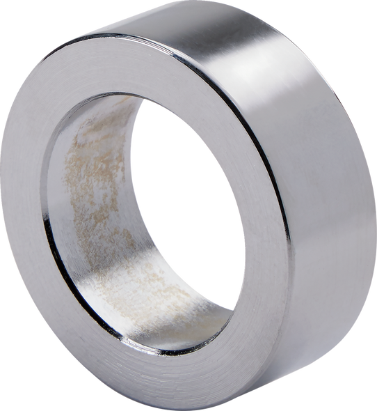 Drag Specialties Axle Spacer - Front Left - Chrome - 0.519"