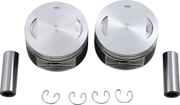 Drag Specialties Piston Kit - 3.750" +0.005" - 88" Motor - Twin Cam