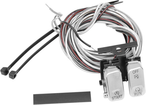 Drag Specialties Handlebar Switch Kit - Start/Stop - Chrome