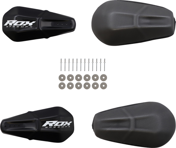 Rox Speed Fx Pro-Tec Lite Handguards - Black Ft-Hg-Miniprotec