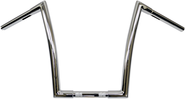 Todd'S Cycle 1-1/4" Strip Handlebar - 14" Rise - Chrome 0601-2550