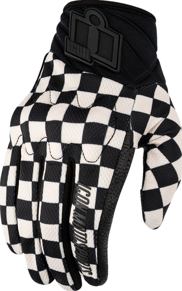 Icon Women'S Anthem3 Cx Gloves - Checker - Large