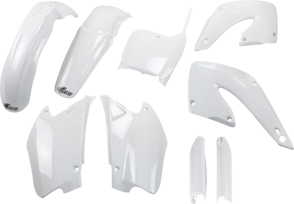 Ufo Body Kit - White - Honda - Cr 125/250 Hokit100F@041 Ufo Body Kit - White - Honda - Cr 125/250 Hokit100F@041