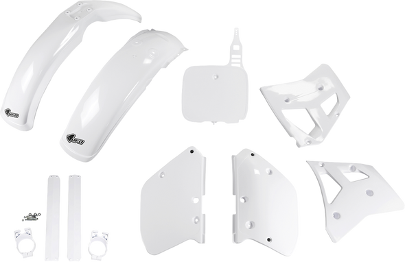 Ufo Body Kit - Oem White - Yamaha - Yz 250/360 Yakit293F@999