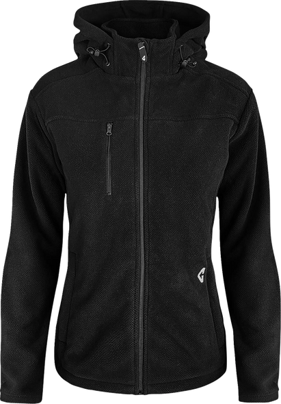 Gerbing Heated Clothing Women'S 7V Thermite Fleece Heated Jacket 2.0 - Black - Xs Ger-Tfjkt-7V-W-B-Xs