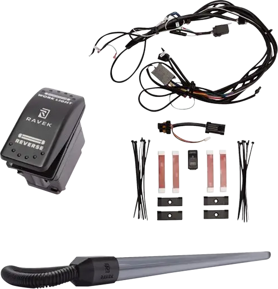 Ravek Taillight - Multi-Function - Expedition W/O Ride Command 64-905