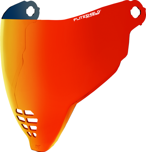 Icon Fliteshield Shield - Airflite - Calpyso Red