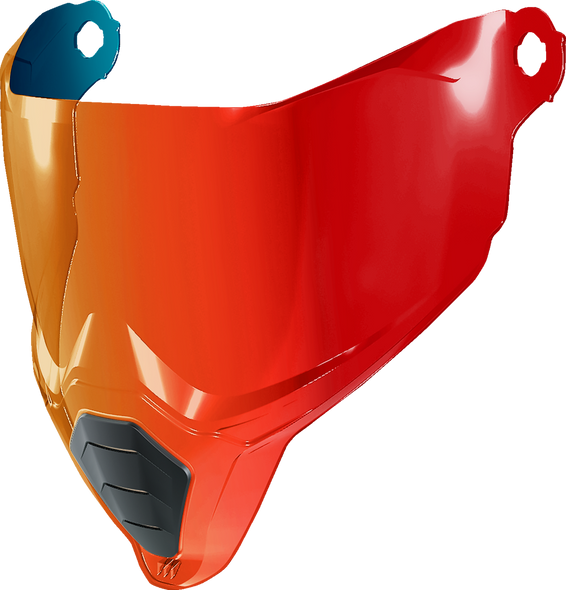 Icon Ultrashield Shield - Ultraflite - Calypso Red