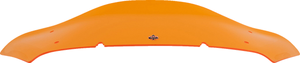 Klock Werks Kolor Flare Windshield - 6-1/2" - Orange - Flhx Kww-01-0742