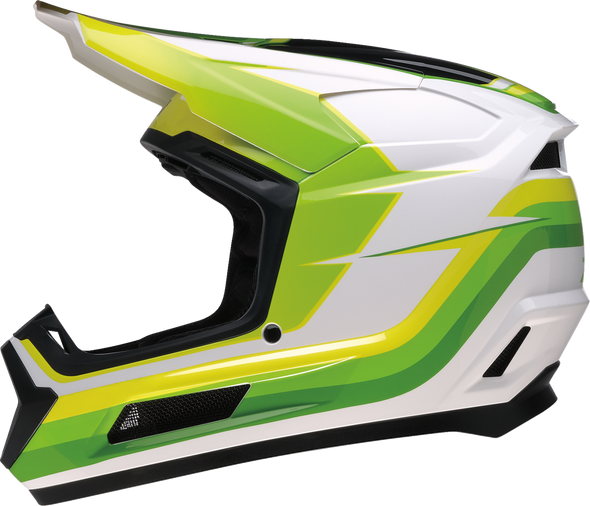 Z1R Helmet Yth Dirt Maxx Vortex White/Green Lg