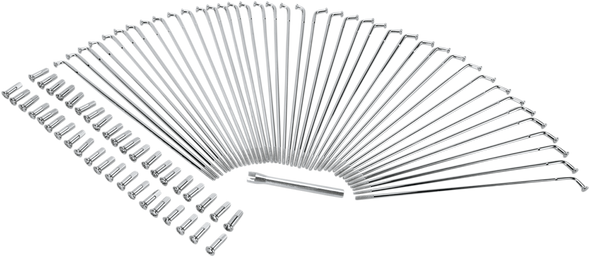 Drag Specialties Spoke Set 21"Chr Ng/Dc