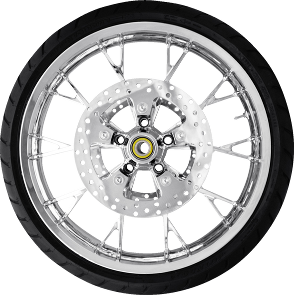 Coastal Moto Wheel Front Marlin W/Tire Abs (Tpms) Chr 21"  2023-Touring Pkg-Mar213Ch-24Abst