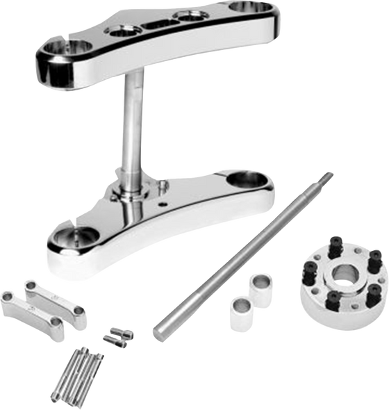 Headwinds Triple Tree Conv Kit Elite Smooth Wdgld 49 Mm Blk 5 Rake Twd549-Esbk8