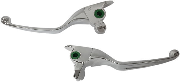 Drag Specialties Levers Chr Smth Flt 17-19
