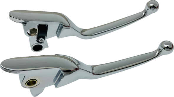 Drag Specialties Lever Set Narrow Chrome 08-13 Tour