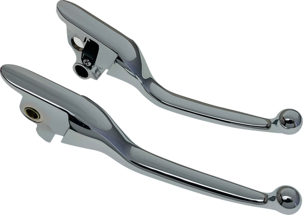 Drag Specialties Lever Set Narrow Chrome 15-23 Softail