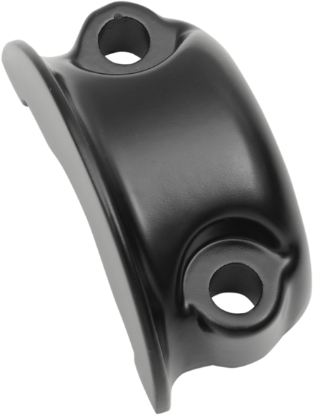 Drag Specialties Clamp Half Blk 08-22Flt