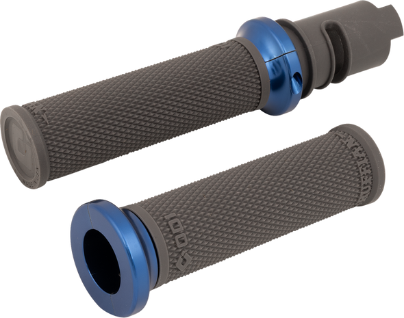 Odi Grips Ruffian Lock On Hd Cvo Grh/Blue V30Htch-U
