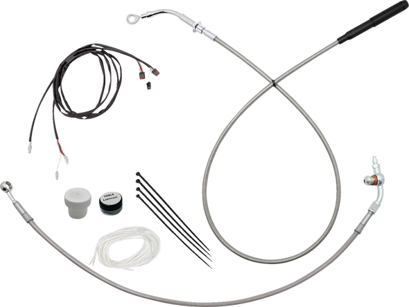 Fat Baggers Inc. Ez Instl Kt Upper Cltch Cbl, Brk Ln, For 16" Hbar, Stnls 119916-C