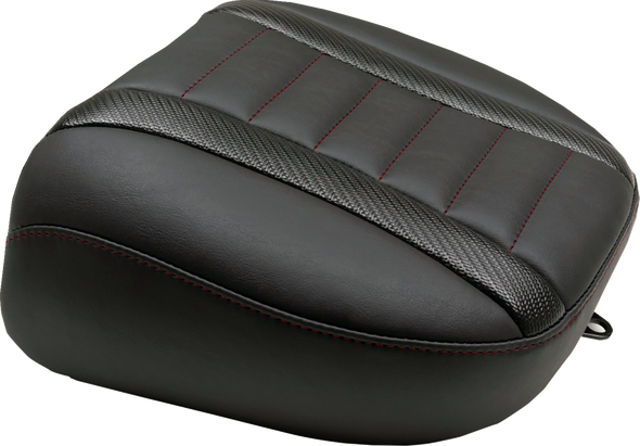 Mustang Seat Passenger Deluxe Tour Dark Cherry Thread 88402Dc