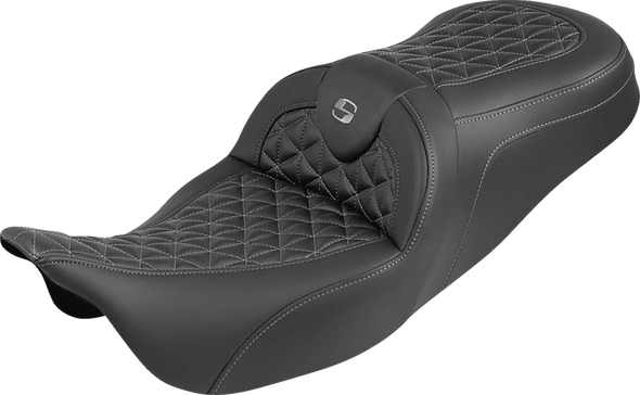 Saddlemen Seat Roadsofa Tri Gripper Grey Stitch 808-07B-21002