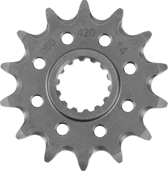 Moto-Master Steel Front Sprocket (420-14) Yamaha: Yz65 2018--> 610501114