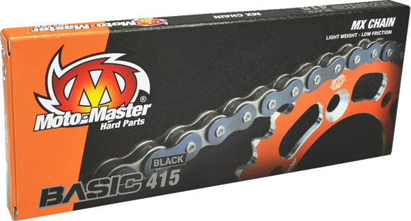 Moto-Master Mx Chain Basic-415B, 134 Links, Black 641503
